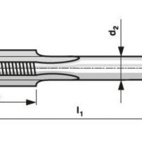 Závitník sadový ručný DIN352 223010 HSS 2N MF M16x1,5 sada