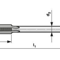 Závitník maticový 223074 HSS 2N M2,5×0,45