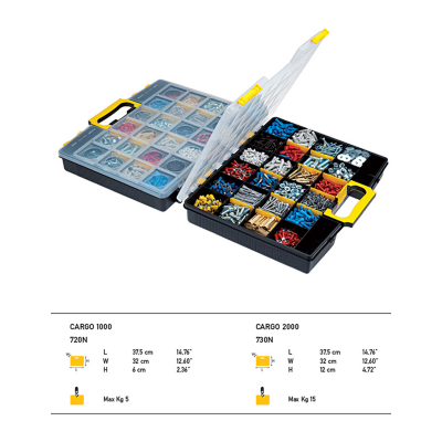 Organizer CARGO 2000 37,5x32x12 dvojkomorový 730N